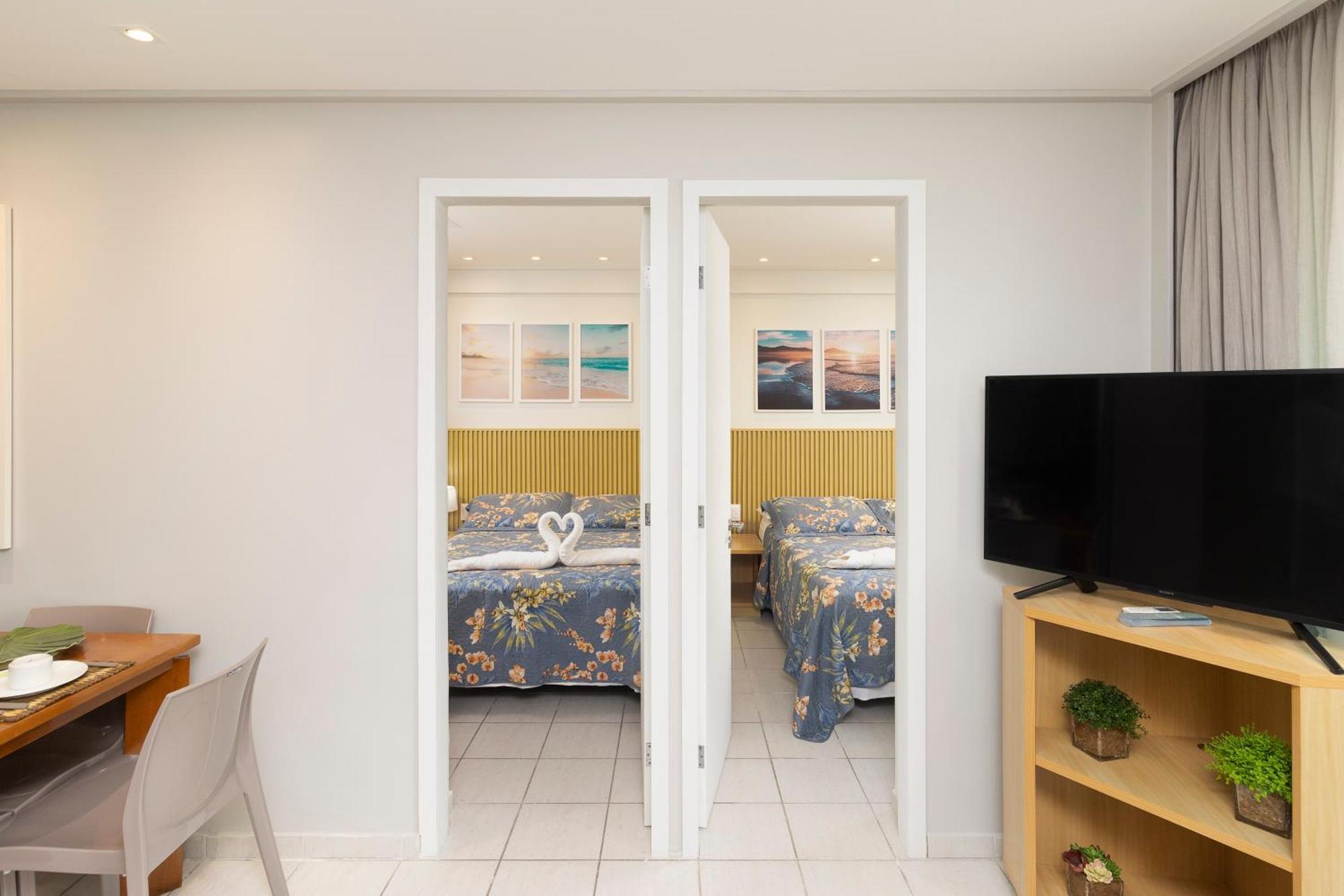 Flat Beach Class Muro Alto - Porto De Galinhas 02 Quartos Eksteriør billede
